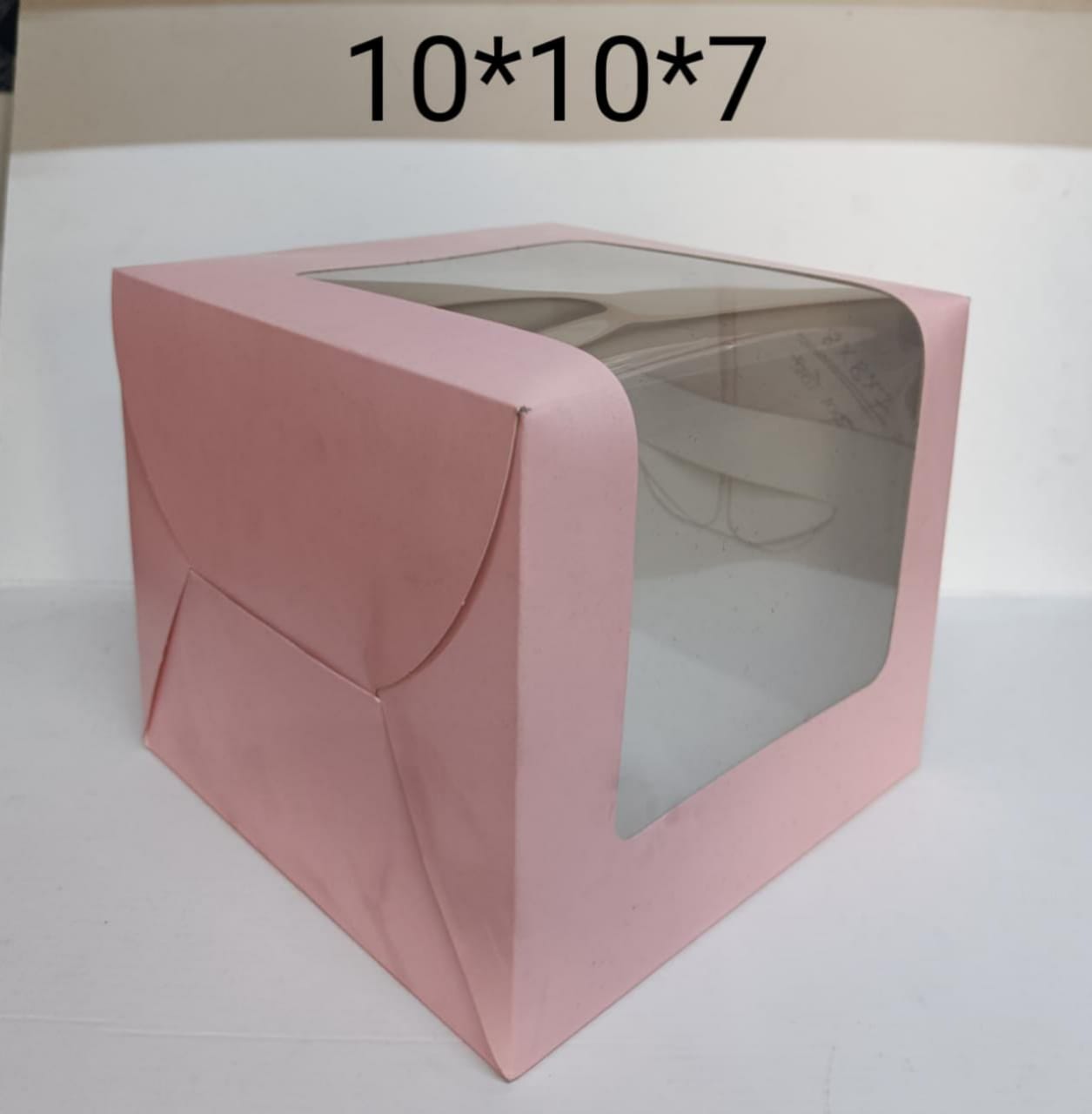 Window Paper Cake Box
