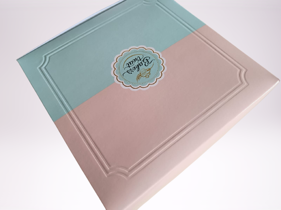 Window Paper Cake Box