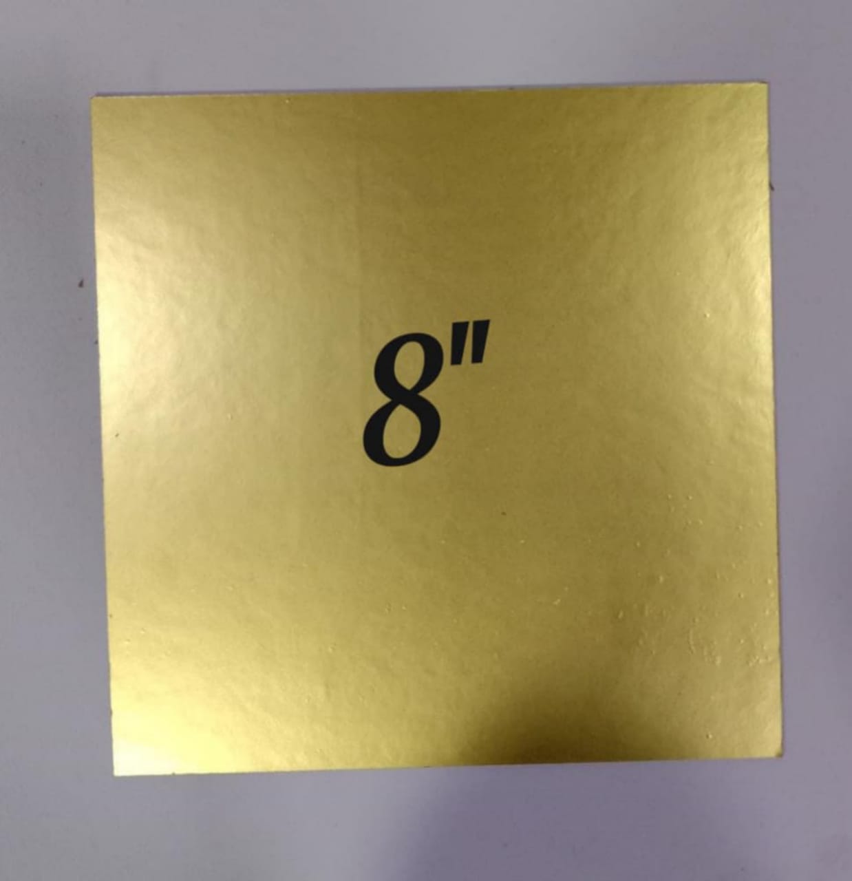 Mdf Cake Board Gold (Square)