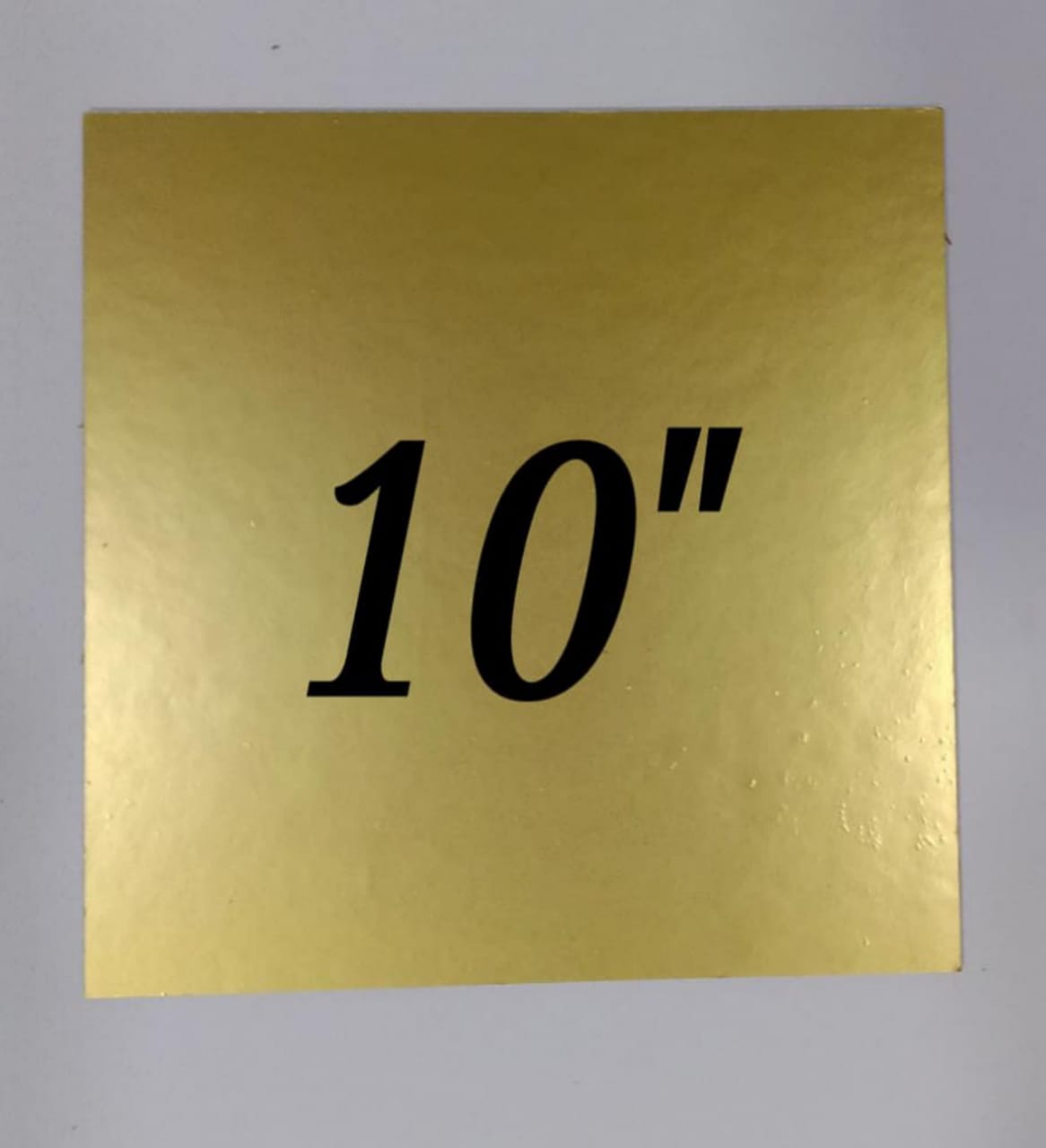 Mdf Cake Board Gold (Square)