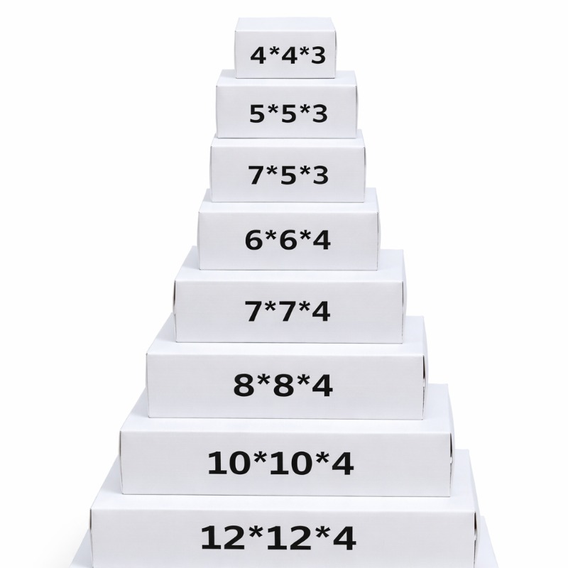 White Duplex Cake Box