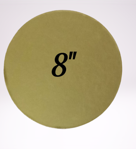Mdf Cake Board Gold (Round)