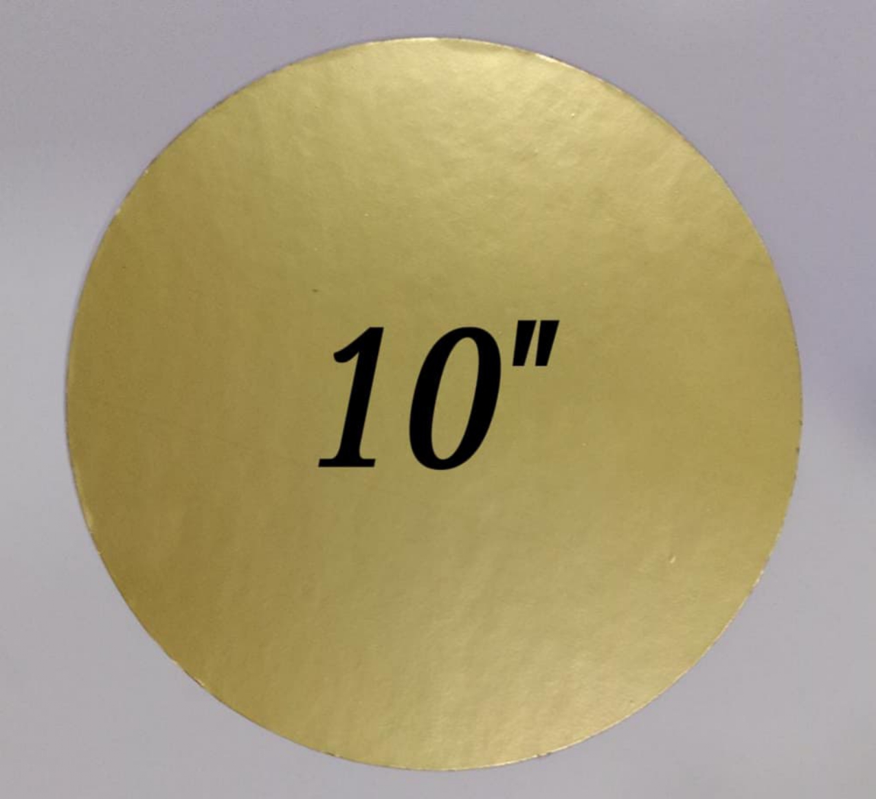 Mdf Cake Board Gold (Round)