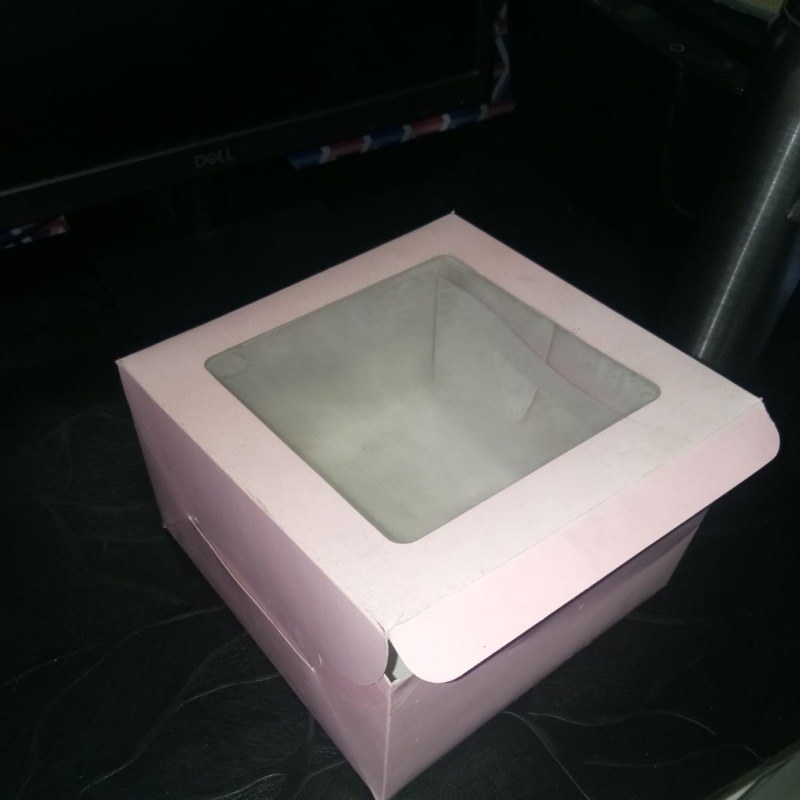 Window Paper Cake Box