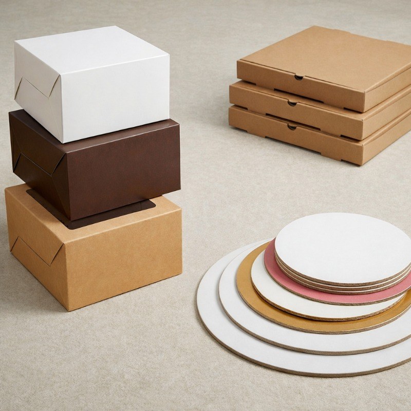 Mdf Cake Board Flower 